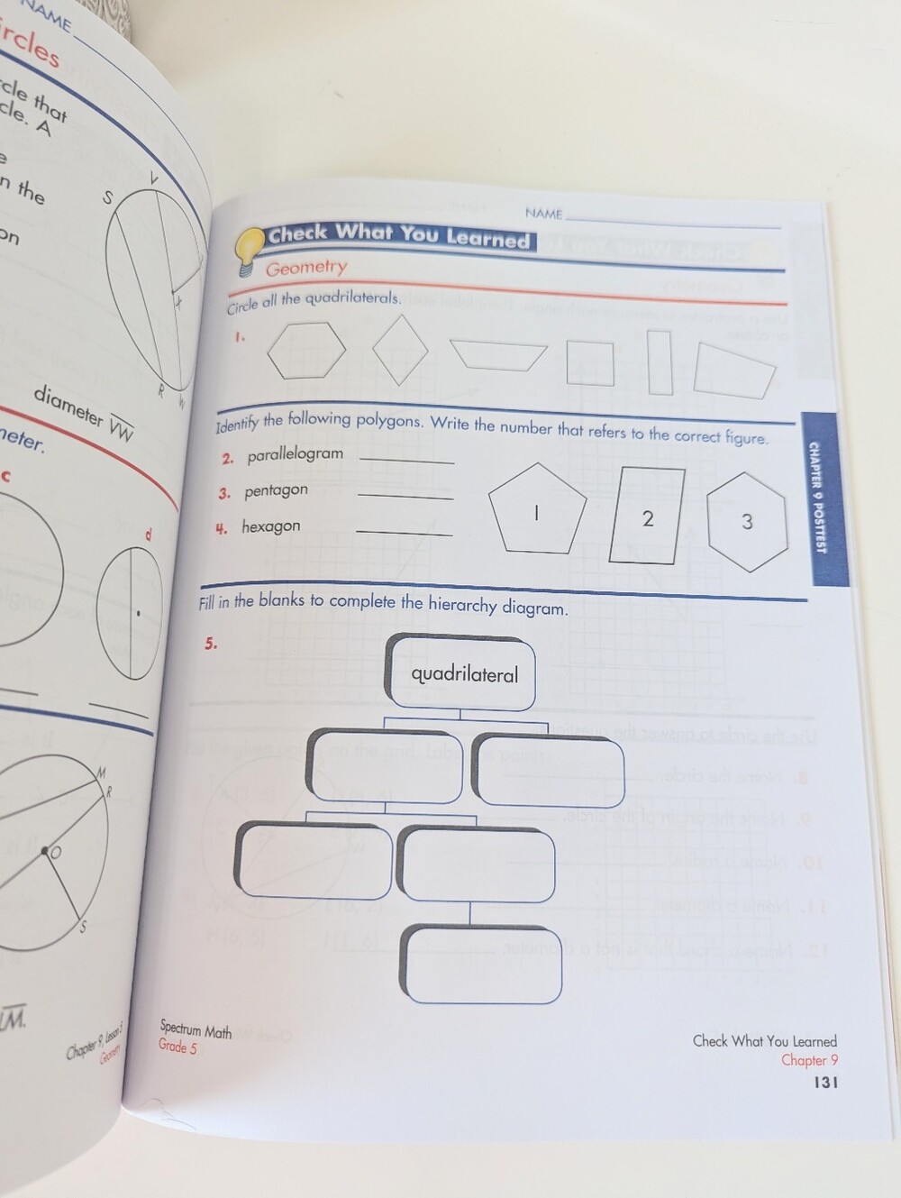 Spectrum Math 5 Workbook - Used - Picture 3 of 7